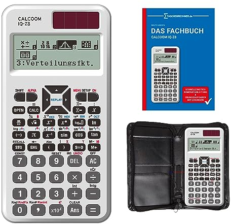 Calcoom IQ-Z8 + 5 Jahre Garantie + Schutztasche + Fachbuch
