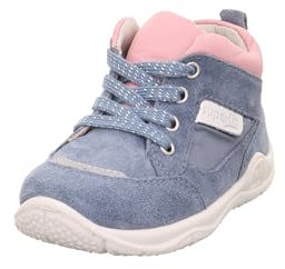 Superfit flickor Universe lära-gå-sko, Blå rosa 8020, 26 EU Weit