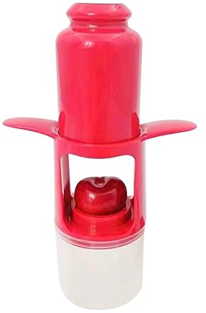 Hongjingda Tocciolatore di prugne, per noccioli di ciliegie, multiuso per bacche, peperoncino, datteri rossi, giuggiola e utensili da cucina