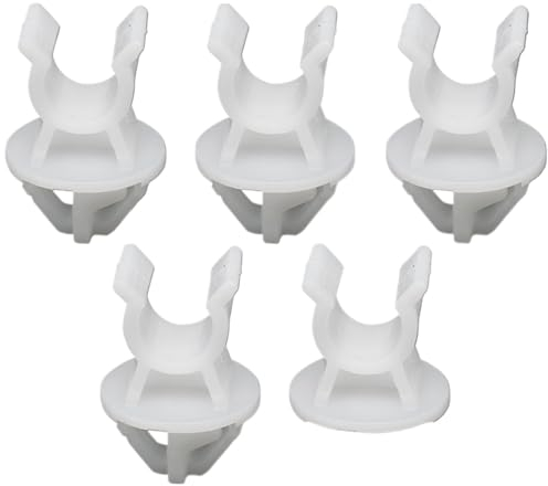 HABITZ 10 Stück Haubenstütze Motorhaubenstange Prop Clip Hakenhalter MR523317 Kompatibel for Mitsubishi Lancer Outlander Sport ASX Triton L200 91503SS0003