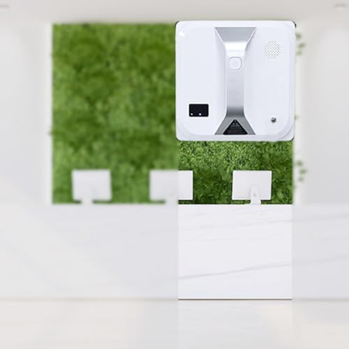 Smart Window Cleaning Robot, 20Min Emergency Endurance, Square Robot Window Cleaner For Glass, Mirrors, Tile & Ceramic