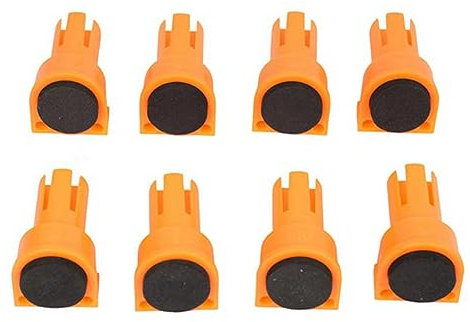 Contencinty 8Pcs Workbench Peg Brake Stops Bench Clamp 20mm Dog Woodworking Table Limit Block Workbench Workshop Tenon Stopper