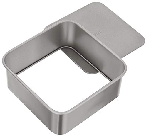 Judge Non-Stick Square 8 Cake Tin with Loose Base, Dishwasher Safe, 20cm x 20cm x 8cm