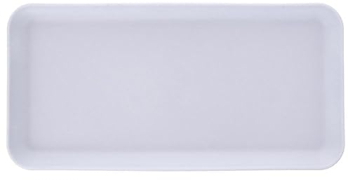 Plateau de cuisine rectangulaire Blanc 29,5 x 15 cm