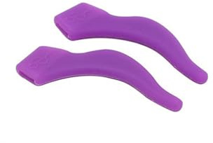 QUXVUIS Paquet de 10 porte-lunettes crochets d'oreille élégants décoration légère accessoires de lunettes lunettes soleil collier bijoux, violet
