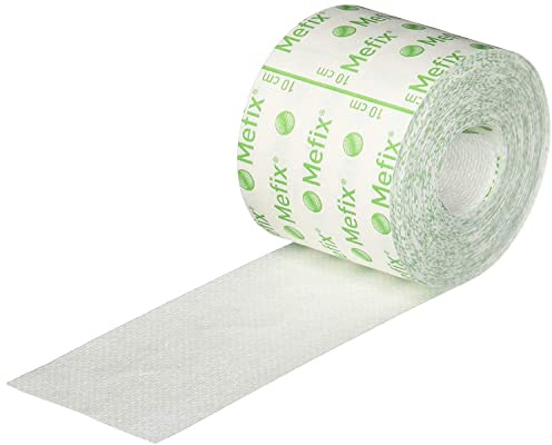 Mefix Self-Adhesive Fabric Tape, Dressing Fixation Fabric Tape, Secures Gauze, Tubes, Cannulas and More to User's Body, Size 2 (5cm) Wide x 11 Yards, Single Roll