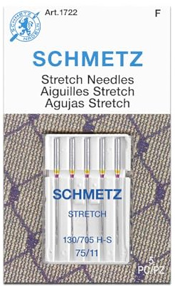 Euro-Notions Schmetz Stretch Machine Needles 11/75