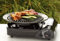 DWD® BBQ Universal Grill Plate Smokeless for Electric Gas or Propane Stoves Camping Cooking healthier food Unlike ordinary frying pans grease drains away through drip slots leaving moist tender food