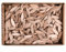 SOLID Lot de 1000 chevilles plates en bois - Taille 20 - Compatible avec fraiseuse à lamelles - Plaquettes de connexion en hêtre - Chevilles comme le bois Lamello - Connexions en bois de hêtre