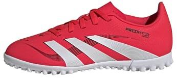 adidas Unisex Club Turf Football Boots Kids, Lucid Red/Cloud White/Core Black, 11.5 UK Child