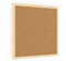 ALLboards Pinnwand mit Holz Rahmen 40x40cm Korktafel Korkwand Pinnwand Kork