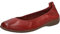 Josef Seibel Damen Klassische Ballerinas Fenja 01,Weite G (Normal),Ballet-Flats,Ausgehschuhe,Abendschuhe,Slip-ons,Pumps,Hibiscus,43 EU