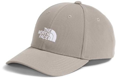 The North Face Recycled 66 Classic Hat - Classic Fit Baseball Cap for Men & Women, Embroidered Logo, Adjustable Strap, Stone Slab, One Size