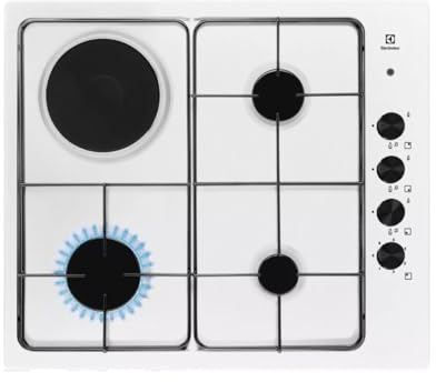 Table De Cuisson Mixte 55cm 4 Feux Blanc - EGL62821OW