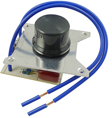 Aihasd 220V 1000W SCR Alta Potencia regulador de tensión Regulador de Intensidad Controlador de Velocidad conmutador con disipador de Calor