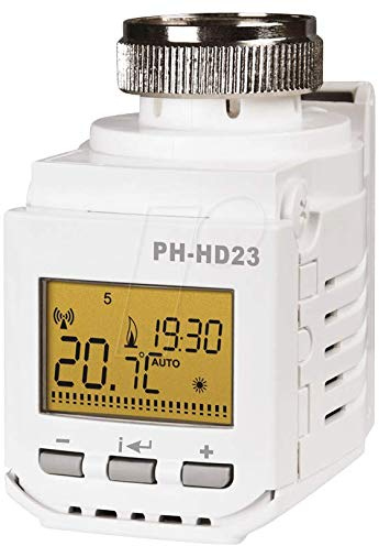 Elektro bock Heizkörperthermostat mit Display Home Control, Funk 433,92 MHz - EB PH-HD23