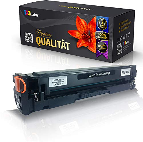 123Color Tonerkartusche Schwarz kompatibel für HP Color Laserjet Pro MFP M 479 Series W 2030 W2030 W2030A 415A ohne Chip - Premium Produkt aus der Color Plus Serie für 2.400 Seiten bei 5% Deckung