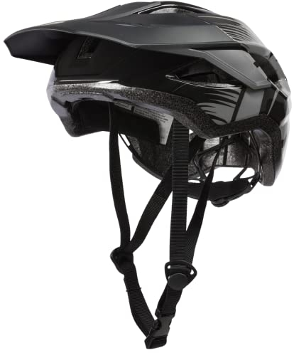 O'NEAL | Mountainbike-Helm | Enduro All-Mountain | Verschmolzene innere EPS & Außenschale für bessere Langlebigkeit | Matrix Helmet Split V.23 | Erwachsene | Schwarz/Grau | L/XL (58-61 cm)