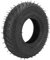 Majatou 2,80/2,50‑4-Zoll-Luftreifen, Sackkarrenreifen, 8,5 Zoll/21,59 cm Durchmesser, Luftgefüllter Reifen für 4 Zoll/10,16 cm Felge, Sackkarre, Elektroroller