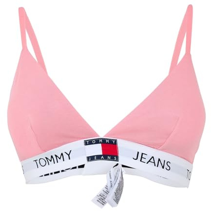Tommy Jeans Damen Triangel BH Padded Stretch, Rosa (Tickled Pink), M