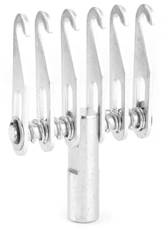 Herramienta Desabolladora de 6 Dedos, Gancho Ajustable de 6 Garras, Herramienta para Reparación de Carrocería para Martillo Deslizante Reparación de Chapa de Coche