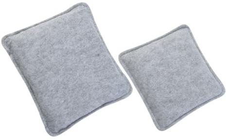 Cabilock 2 piezas Almohadillas para Fieltro de Aguja Resistentes al Calor y Desgaste Base Portátil para Manualidades para Proyectos Creativos Casa