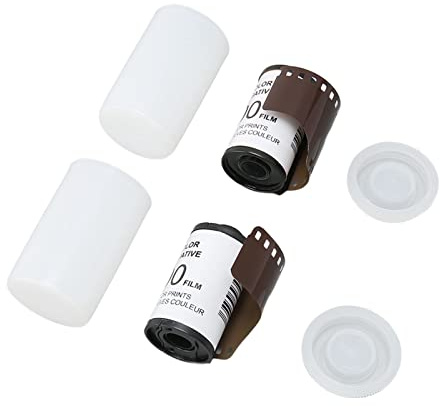 Stylebest 2 Rullar 35 Mm Kamera Färgfilm Högupplöst Vintagekänsla för Porträtt och Actionfotografering ISO 200 Vattentät 12 Ark Vardera