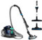 Philips FC9556/09 - Aspirapolvere senza sacchetto PowerPro Active, 650 W, capacità polvere 1,5 L, spazzola morbida e spazzola speciale per mobili integrati, colore: Blu