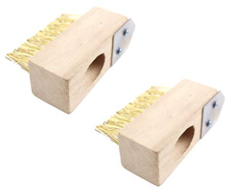 TopHomer Escoba de alambre para malas hierbas de patio para terrazas, pavimento de bloques, musgo de losas y eliminación de malezas, ideal para pavimentar, caminos, paredes de jardín, adoquines