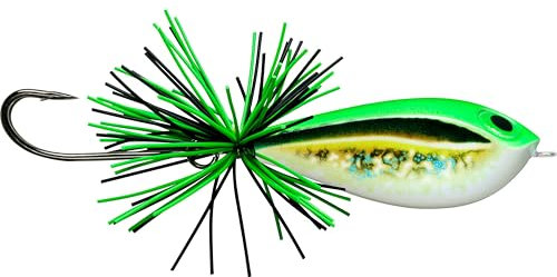 Rapala - Fischereiköder BX Skitter Frosch Bord Balsa/Plastik - schwimmender Süßwasserköder - Oberflächenschwimmtiefe - Größe 4,5 cm / 7,5 g - Made in Estland - Thai Frosch