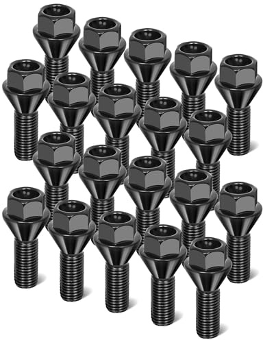 WayJun 20Pcs 14mm x 1.25 Lug Bolts Replacement for 36136781151 Lug Nuts