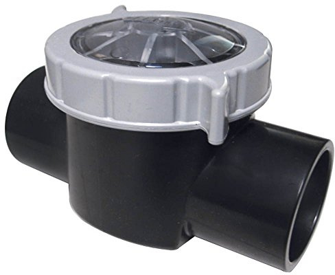 Custom 25830-400-000 2 SKT x 2.5 SPT Black CPVC Check Valve
