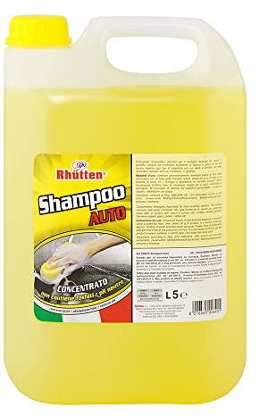 Shampoo Auto Concentrato, Lavaggio Manuale Carrozzeria, 5L