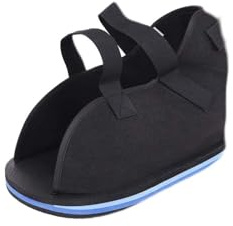 Post Operation Surgery Shoe Open Toe Plaster Shoes Canvas Diabetic Shoe Swollen Slippers Adjustable Orthoshoes Sandal Shoe Foot Fracture Surgical Shoe