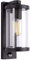 max K O M F O R T Außenwandleuchte mit Bewegungsmelder E27 Schwarz IP44 Aluminium moderne Wandlampe 1906A1