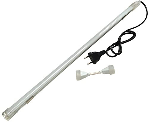 LED ATOMANT Lampara Aplique LED 7w. Recto Conectable. Kit Para Montaje en Bajo Cocinas, Alacenas, Armarios, Pasillos, etc. Color Blanco Frio (6500K). 680 Lumenes. Tira LED Rigida