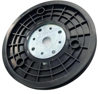 Perfeclan Disco de transmisión por Correa para Bicicleta estática Disco de transmisión por Correa para Bicicleta estática Equipo de Fitness Fácil instalación, Negro