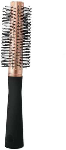 ZEIYKUJQ Brosse à cheveux ronde, peigne de coiffure grand volume/boutonné à l'intérieur brosse à boucler de massage Pour coiffer au sèche-cheveux Soins des, longs, épais, bouclés et abîmés