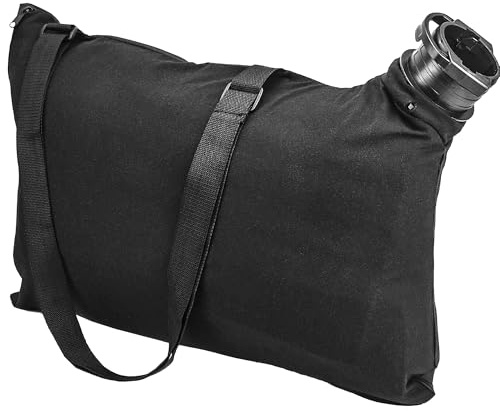 Trivac Leaf Collection Bag for Hy-per Tough 12 Amp Electric Leaf Blower/Mulcher HT10-401-002-05, HT21-401-002-04 Replacement Leaf Bag | 10-Gallons, Length Zipper Easy Dumping of Mulched Leaves