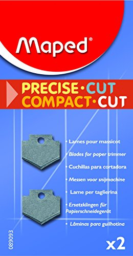 Maped Klingen für Hebelschneider - Set mit Klingen für Hebelschneider - 12,5 cm lang