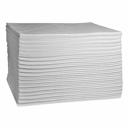 Assorbenti industriali per oli e idrocarburi, formato foglio, singolo spessore, Mis. 50 x 40 cm, conf. 200 pz