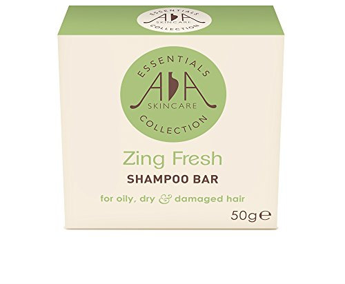 Amphora Aromatics AA Skincare Zing Fresh Hair Shampoo Bar 50g. For oily, dry and damaged hair. No SLS or Parabens