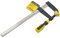 Schraubzwinge/Klemmzwinge/F-Zwinge 50x150 mm, DIN 5177 Norm, 0,35 kg Gewicht für stabile Montage.