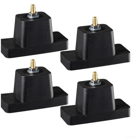 HOHOVYVY Anti-Vibration Rubber Buffer Air Conditioning Bracket Set of 4 Vibration Dampers for Split Air Conditioners
