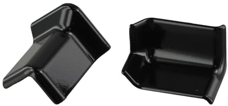 Yuanpgky Baseboard Corner for 5.4 cm Height Wall Trim, ABS Material Inside and Outside Corners Connector in 6 Colors(S Silver)