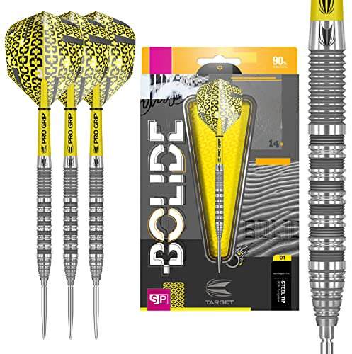 Target Darts Bolide 01 90% Wolfram Swiss Point Steeldarts-Set (25Gr)