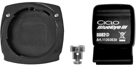Ciclosport 11203605 Lenkerhalter/Senderset cm 8.x, Schwarz