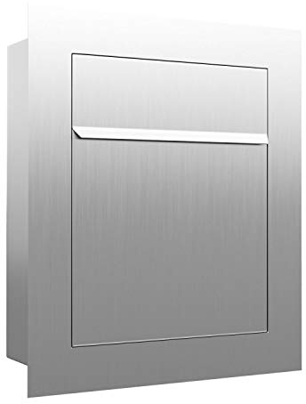 Bravios Bari - Buzón empotrable (acero inoxidable)