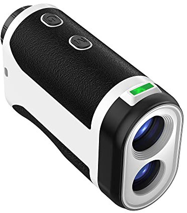 Samnuerly Telémetro de medición de Distancia Carga USB Recargable 1000M 1200m telémetro láser de Golf con medidor de Distancia Slope NO/Off de Alta precisión y precisión (Top Black 1200m)