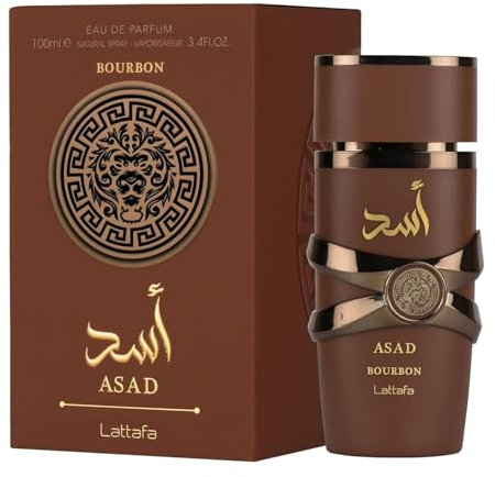Asad - Bourbon by Lattafa for Men - 3.4 oz EDP Spray